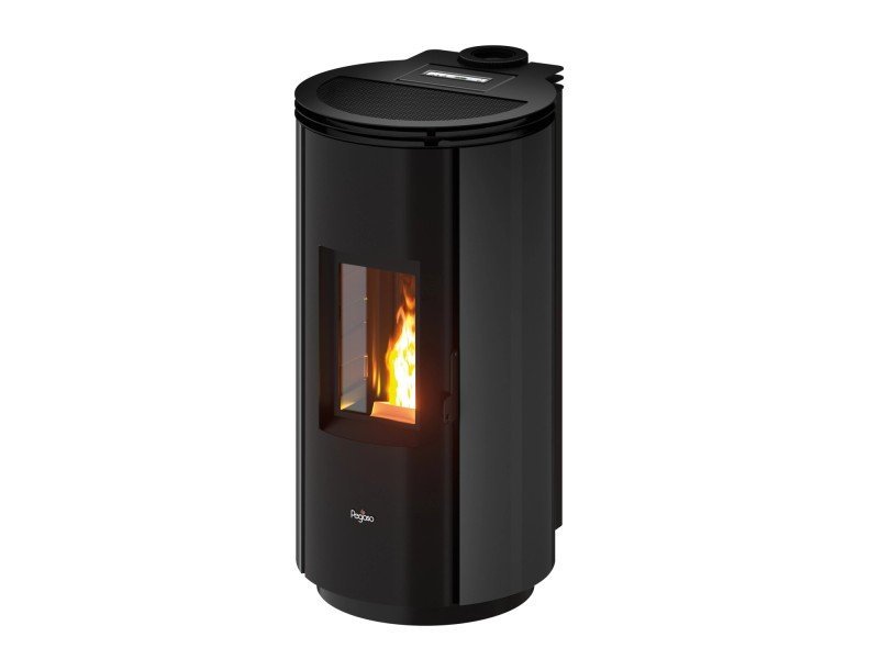PEGASO Floyd Pelletofen 7,7 kW – Stahlverkleidung Anthrazit mit Automatik