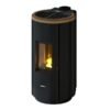 Freepoint Chrome 7 Pelletofen 7 kW – Stahl Schwarz, raumluftunabhängig mit WLAN