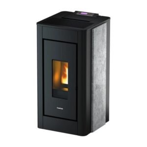 Freepoint Pret Pelletofen 8,6 kW – Naturstein mit Automatik, raumluftunabhängig