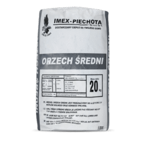 ANMAG Steinkohle 25–60 mm – Grobkorn, 300-kg-Palette mit 15 Säcken à 20 kg