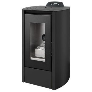 Rowi HPO 5/1 Puro Nova Pelletofen 5 kW – Stahl Schwarz, kompakt und raumluftunabhängig – Bild 7