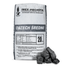 ANMAG Steinkohle 25–60 mm – Grobkorn, 300-kg-Palette mit 15 Säcken à 20 kg