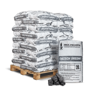ANMAG Steinkohle 25–60 mm – Großpalette 1.000 kg mit 50 Säcken à 20 kg, grobe Körnung