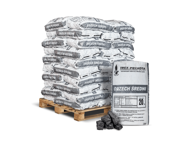 ANMAG Steinkohle 25–60 mm – Großpalette 1.000 kg mit 50 Säcken à 20 kg, grobe Körnung