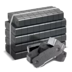 REKORD Braunkohlebriketts, Körnung 25–60 mm – Palette mit 40 Säcken à 25 kg