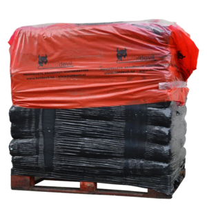 Anthrazitkohle A20–30 – 100 % Anthrazit, Palette mit 40 Säcken à 25 kg