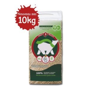 PAULS Holzpellets Palette mit 104 Säcken à 10 kg – 100 % Nadelholz (Fichte und Tanne), PEFC