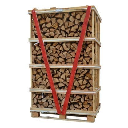 Kaminholz Eiche extra trocken in der Holzkiste – Premium-Holzscheite – 2 m³ – hohe Heizleistung – Bild 2