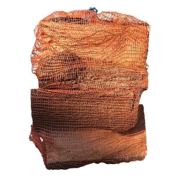 Eichen-Kaminholz in Säcken – Palette mit 84 Säcken – extra trocken, kammergetrocknet
