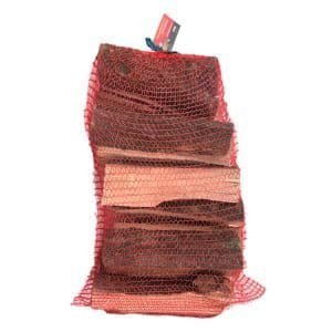 Eichen-Kaminholz in Säcken – Palette mit 84 Säcken – extra trocken, kammergetrocknet