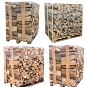 Kaminholzscheite 50 cm auf Palette mit 1,5 Ster – ausgewähltes Qualitätshartholz