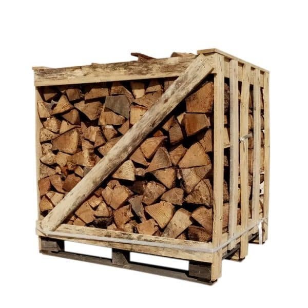 Trockenes Buchenholz in der Holzbox, 1 m³ – kammergetrocknet, 25 – 30 cm – Bild 3