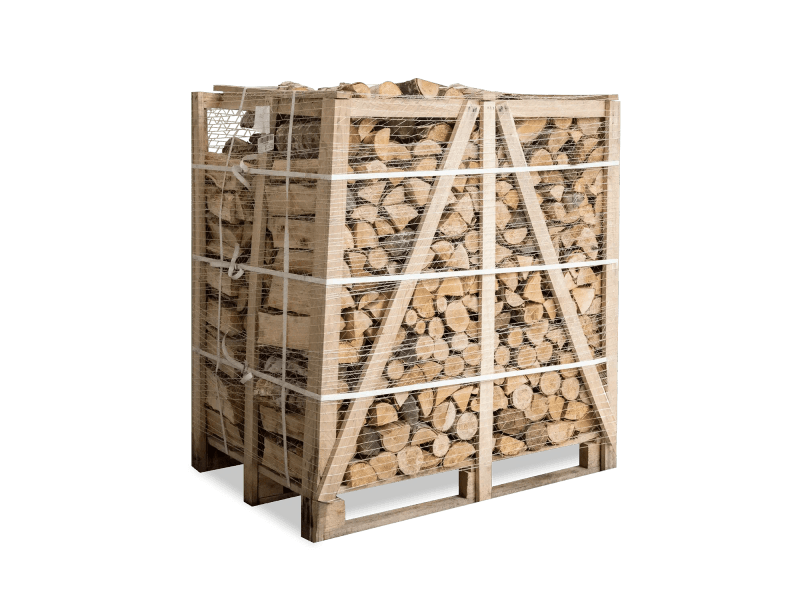 Heizfuxx Brennholz Birke 1 Raummeter – luftgetrocknetes Scheitholz, ca. 500 kg, Scheitlänge ca. 33 cm – Bild 3